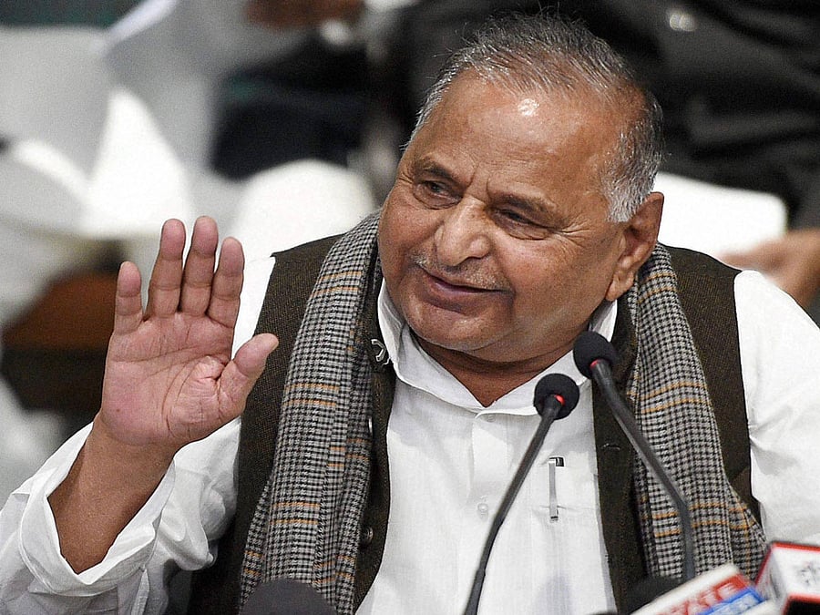 Samajwadi Party patriarch Mulayam Singh Yadav. PTI File Photo