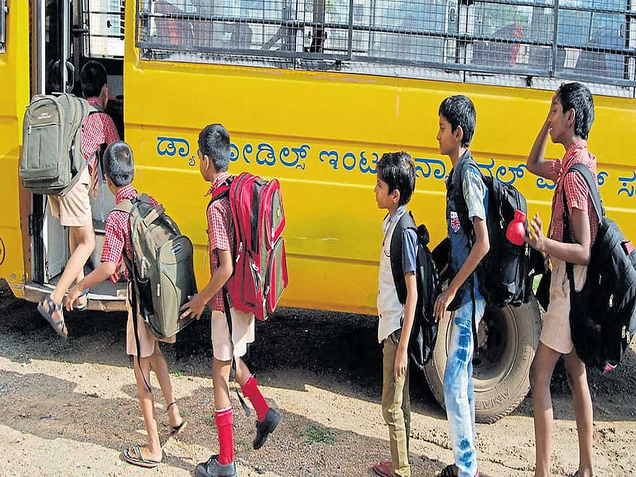 Another school bus driver held for drunk-driving