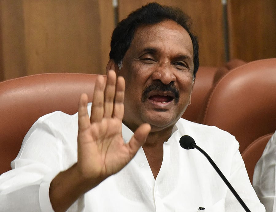 Urban Development Minister K J George