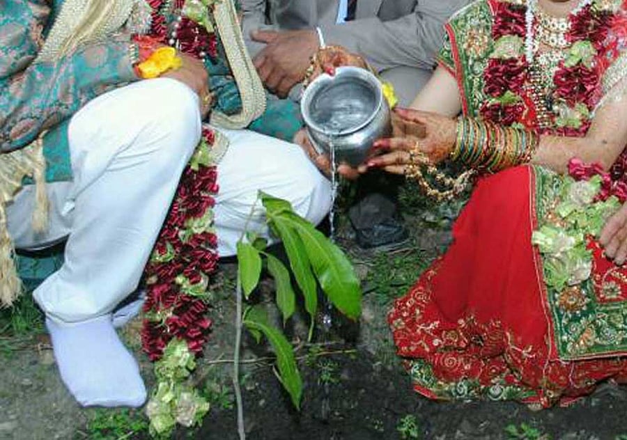 According to the reports, the marriage of Maiki Devi, a resident of Gangapurwa village had been fixed with Ganesh Kumar, also a resident of the same district. DH file photo for representation purpose only