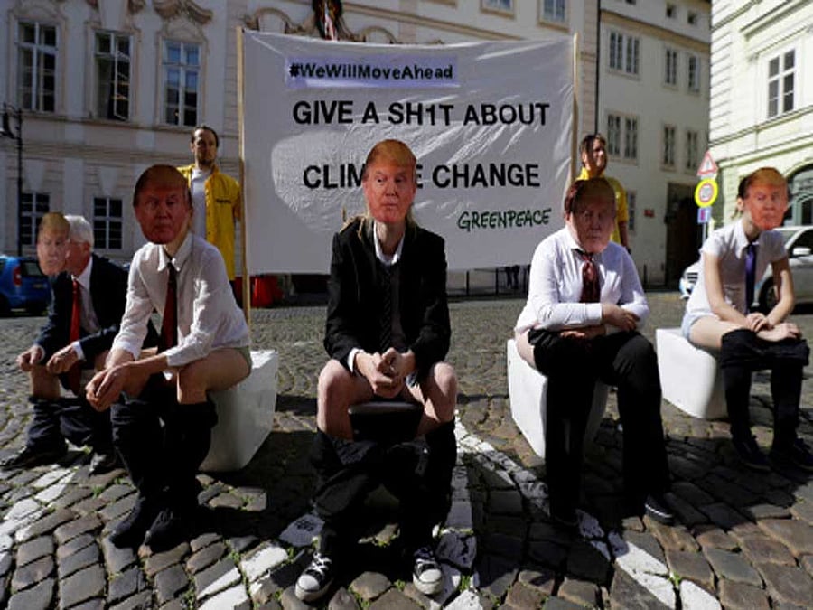 Trump said last month he travelled to Saudi Arabia to speak to the leaders of more than 50 Muslim and Arab countries and to rally them in the common fight against terrorism, which is a menace to people of all religions. Representational Image.  Photo credit: Reuters.