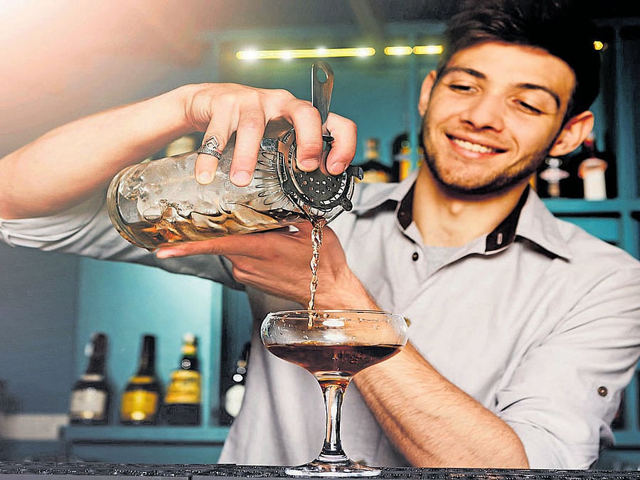 When mixed with a whisky, the brightness of each dye subtly changes, revealing a specific flavour profile for that drink. File Photo