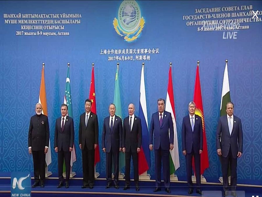 The membership of India and Pakistan in the SCO could bring them closer to address their differences. File Photo