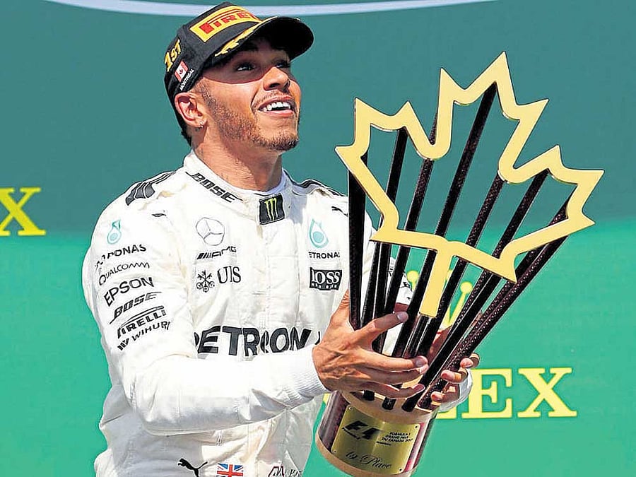 Lewis Hamilton. AFP