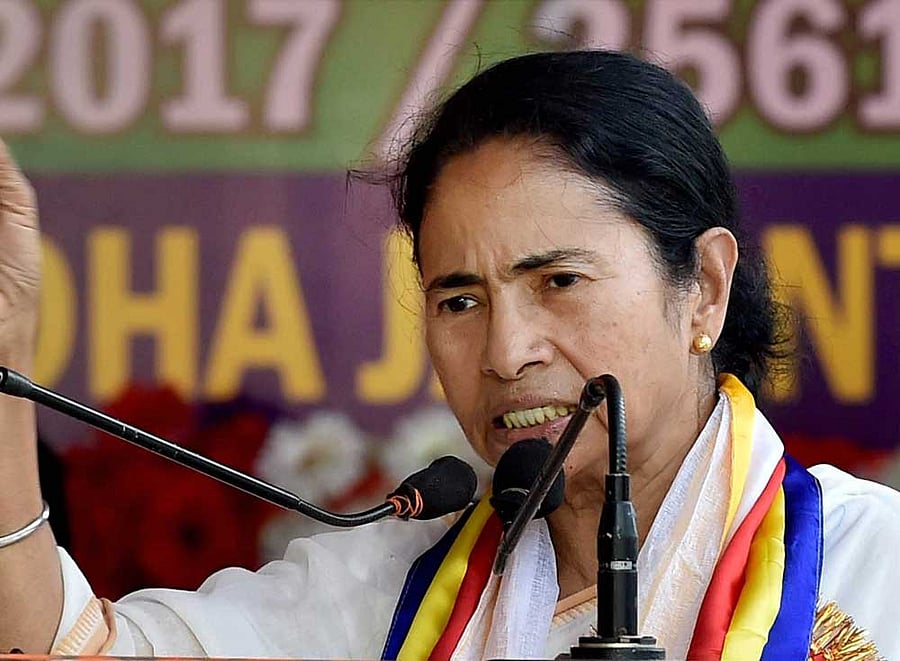 Banerjee also questioned privacy issues linked to the Aadhaar card and said that the Centre must assure security of the citizens of the country before making it mandatory. Photo credit: PTI.