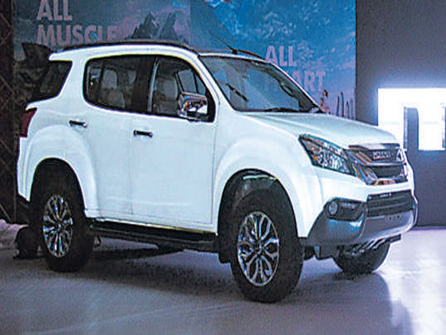 Isuzu drives in 'mu-X' premium SUV to India