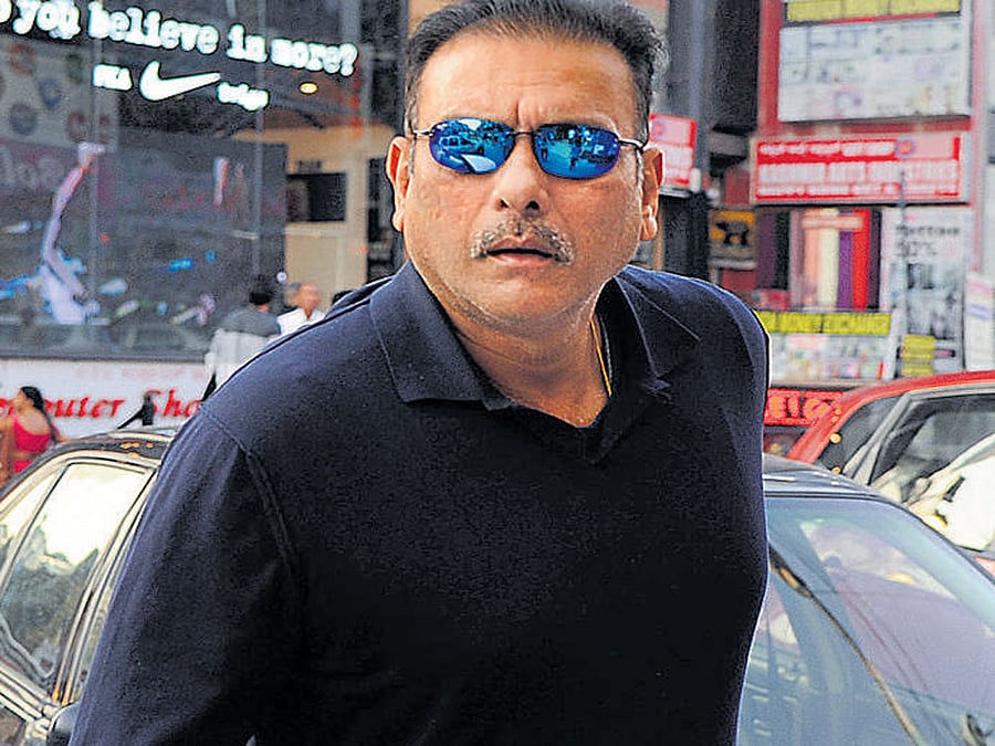 Shastri announced that he would be applying for the position of the coach of the Indian cricket team, causing a ruckus. file photo