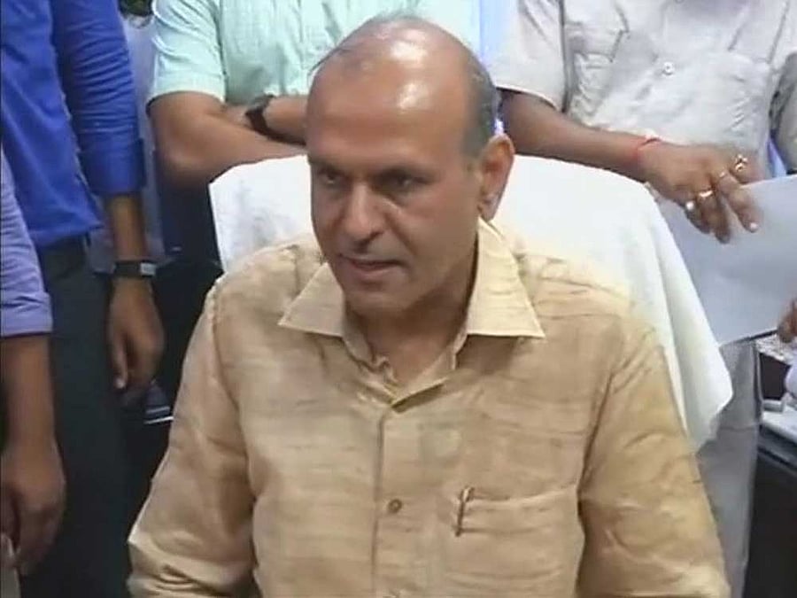 Soon after assuming office, Kumar said his main task would be to "speed up the work in the priority areas identified by the chief minister". Photo via Twitter @ANI