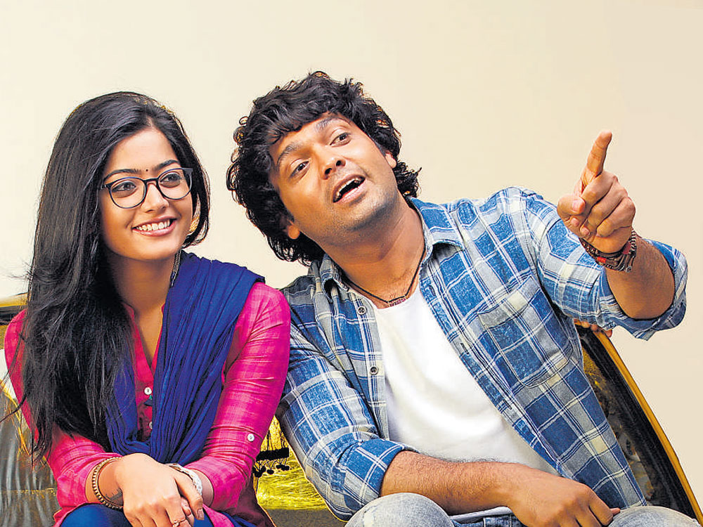 Rashmika and Rakshit.