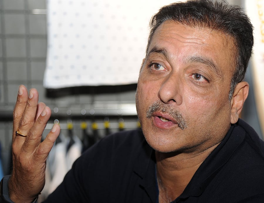 The three-member Cricket Advisory Committee (CAC) had named Shastri as head coach. DH File Photo