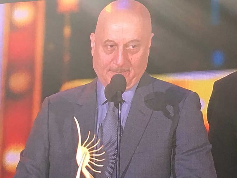 The 62-year-old actor, who is currently onboard as a producer, is not sure about his casting in the web series. Courtesy: Twitter