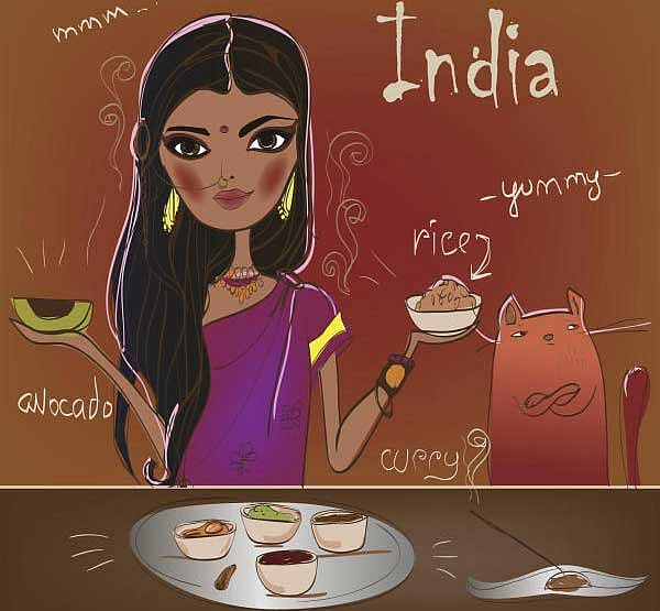 Before she got a break