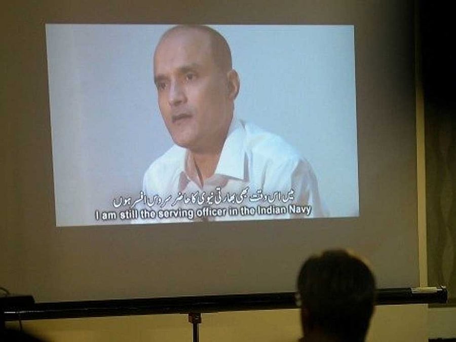 India has moved the ICJ against Jadhav's death penalty by a Pakistan military court. The ICJ had on May 18 restrained Pakistan from executing the death sentence. Image courtesy Twitter
