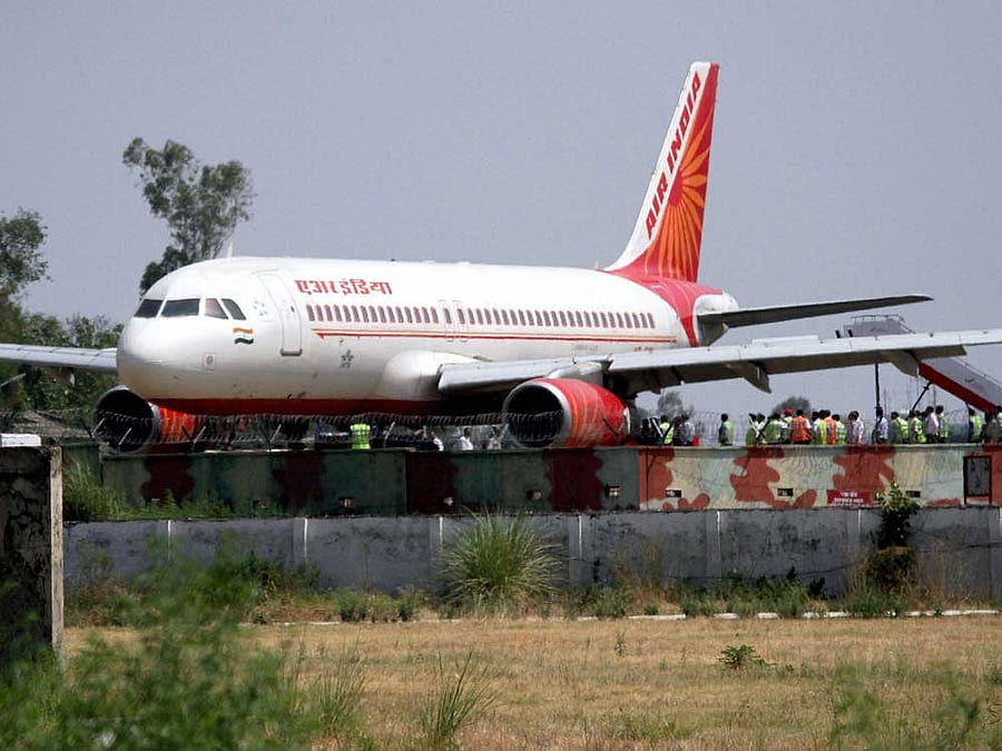 The airline, which has nearly 21,000 employees, has been in the red for long and staying afloat on taxpayers' money. PTI File Photo