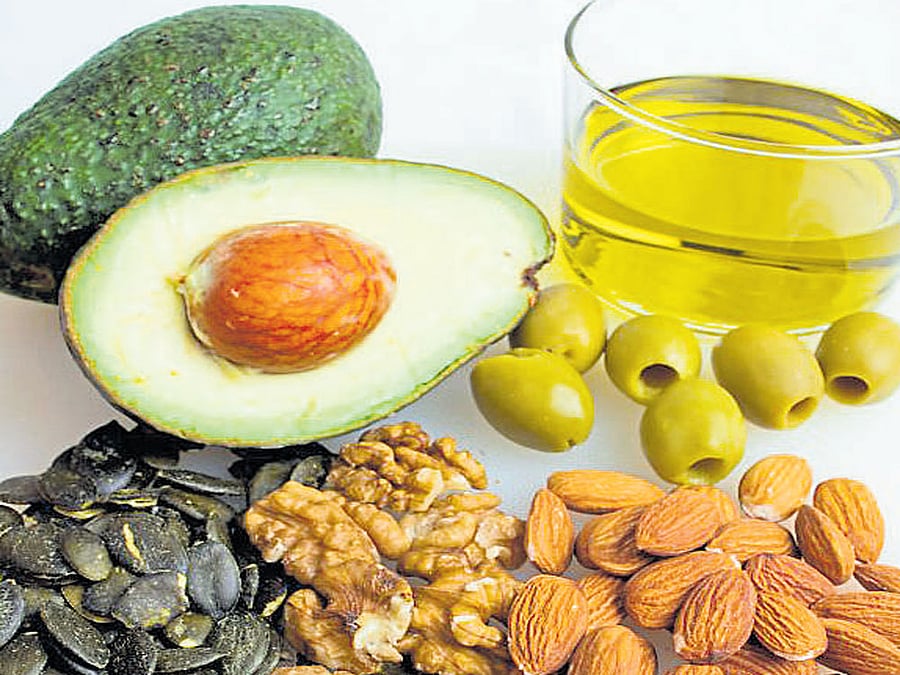 Consuming almonds not only provides much needed protein, but may also help cut down cholestrol levels in the body.