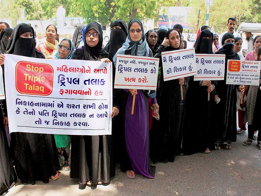 The Supreme Court in its judgement on Tuesday set aside the practice of divorce through triple talaq among Muslims saying it was 'void', 'illegal' and 'unconstitutional'.File image for representation. Photo credit: PTI.