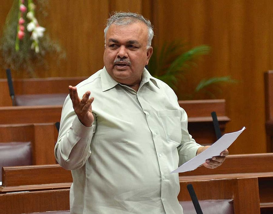 Ramalinga Reddy was approached by Jagadish Shettar, KS Eshwarappa and R Ashoka, who sought permission to conduct the rally. DH file photo.