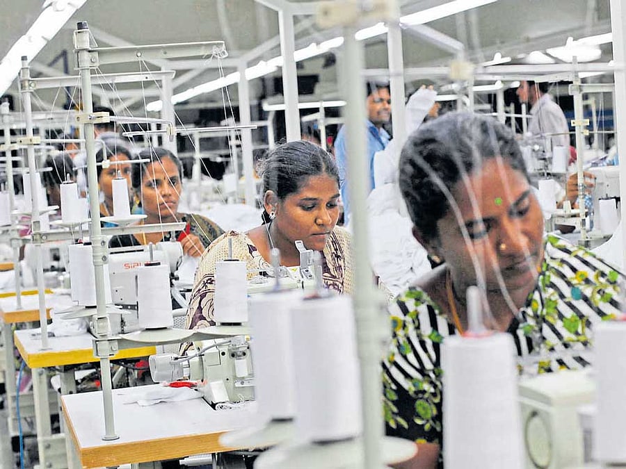 Manufacturing process ratio determines how much of the total value of the goods converted into finished goods. Reuters File Photo