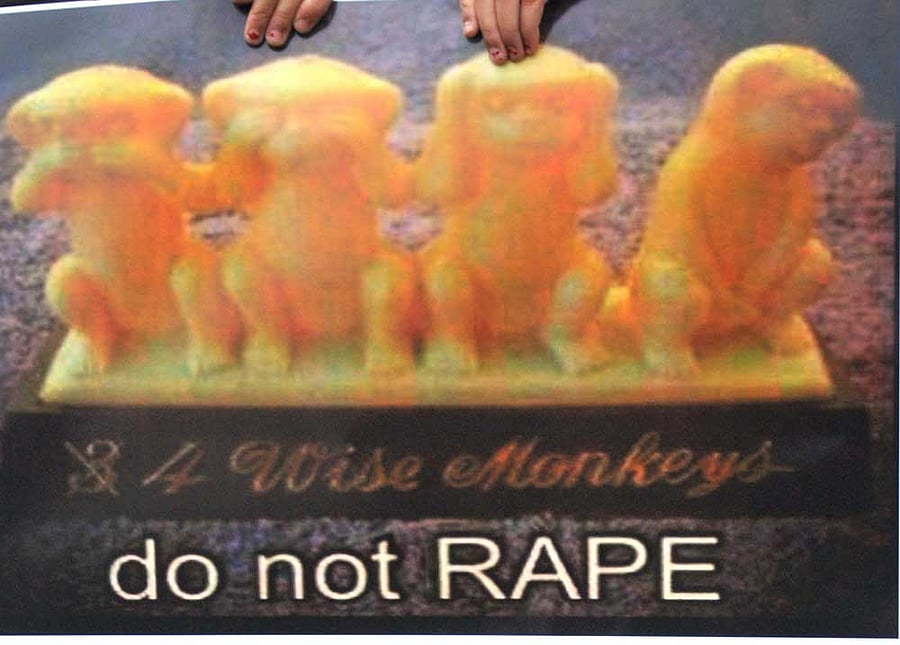 According to police sources here, the baba, who had been living in a hut near the village, where the victim resided, for the past several years, sexually assaulted the minor, when she had gone to his hut to invite him for dinner on the occasion of Navami (the last day of Navratri festival) on Friday. File photo