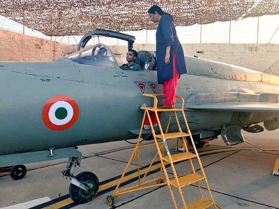 In an address at the bi-annual conference of IAF commanders, the defence minister Sitharaman also said that the budgetary allocations should not be viewed as a constraint and should be looked at to acquire what is 'absolutely necessary,' the IAF said. DH Photo.