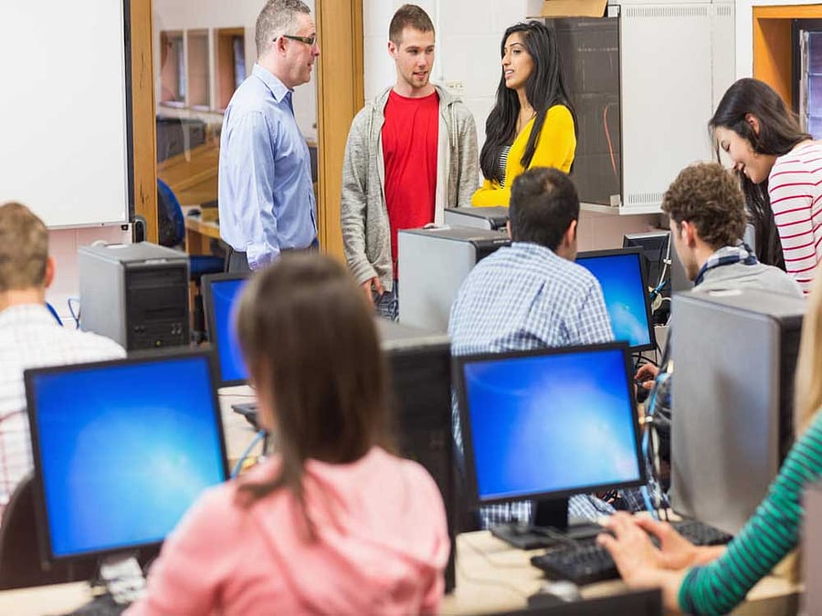 BALANCED OFFERINGS The programmes of international universities offer students a  favourable atmosphere for research.