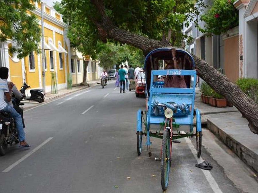 quaint Near the Rock Beach in Puducherry.