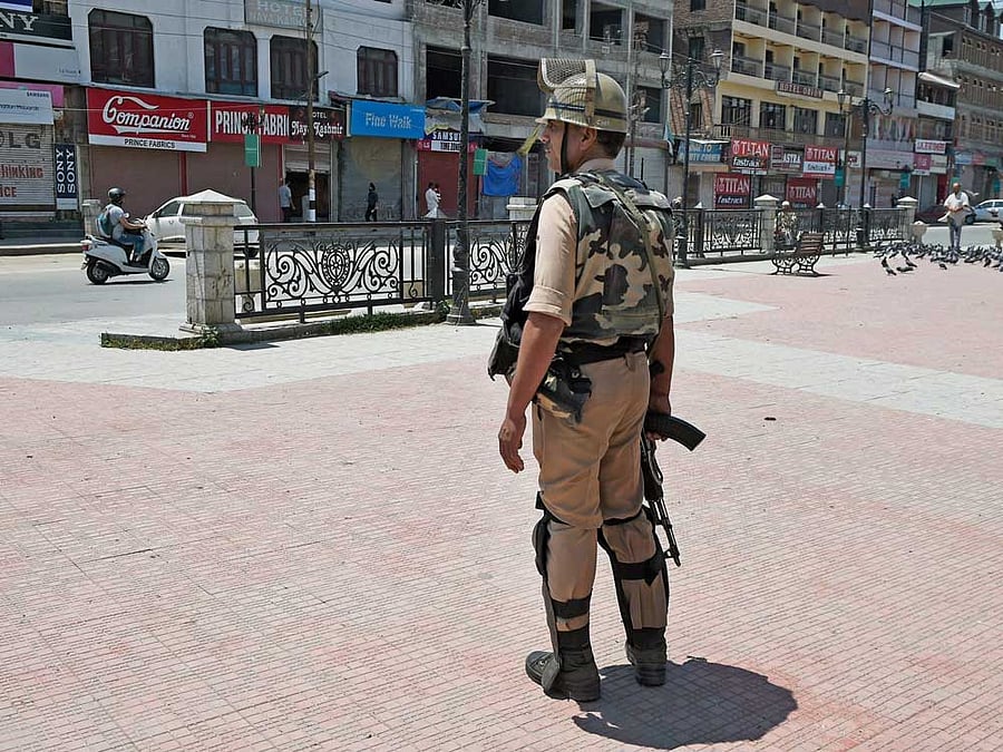 On June 16, in a similar attack, six policemen, including a station house officer (SHO), were killed after a group of heavily armed militants ambushed the vehicle they were travelling in Achabal area of neighbouring Anantnag district. PTI Image for Representation