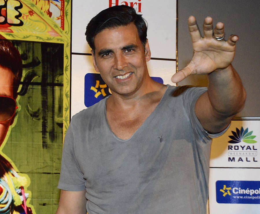 Akshay Kumar. DH file photo