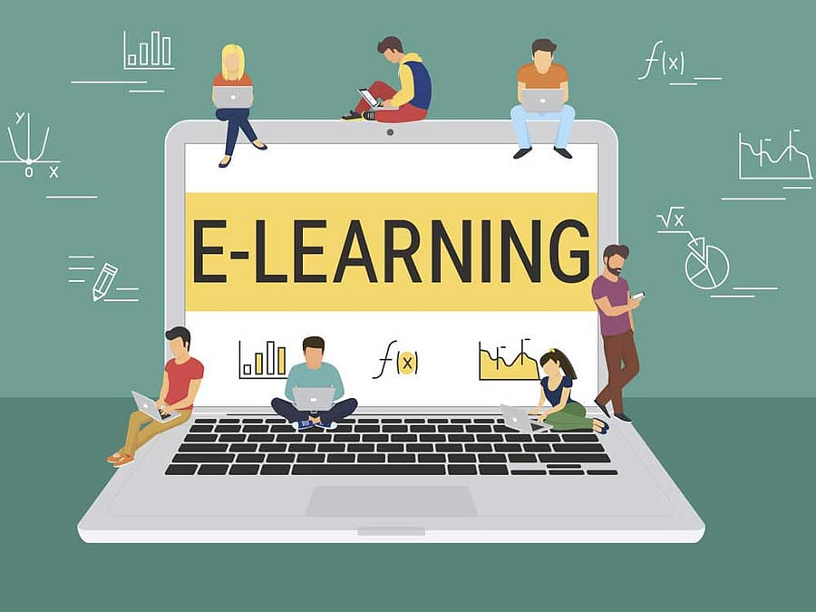 E-learning platforms allow students to progress based on their intellectual capacities and levels of comprehension.