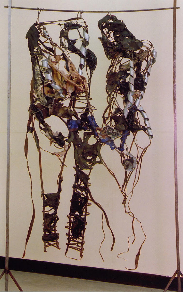 Installation Art 'Silence of Furies and Sorrows - Pages of a Burning City (1995)'