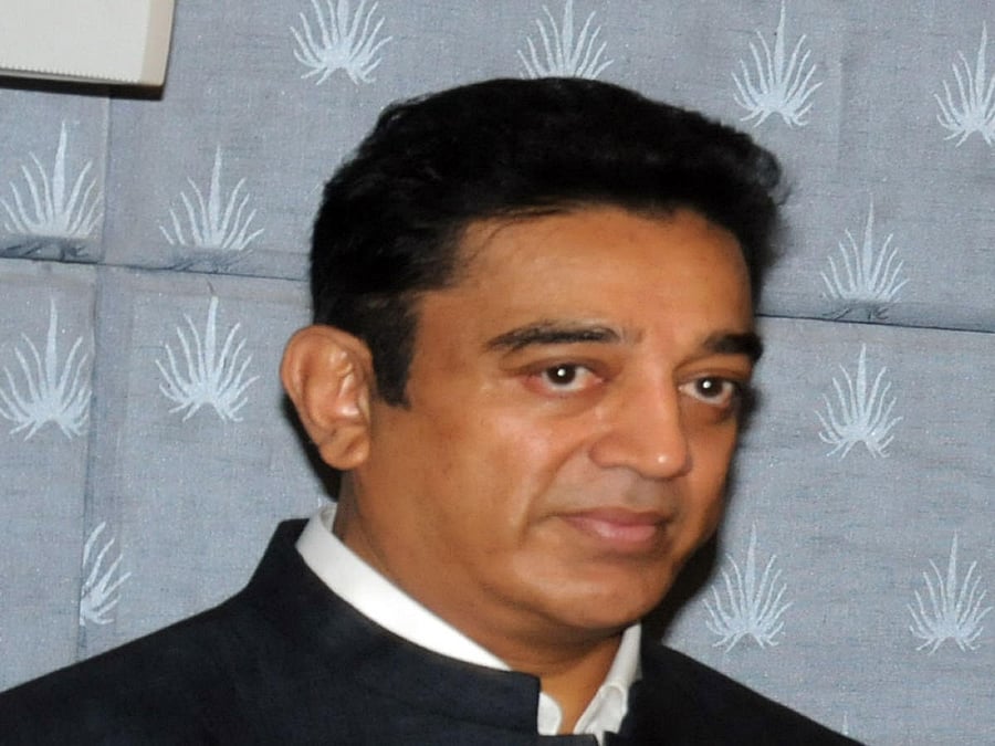 Veteran actor Kamal Haasan, file photo