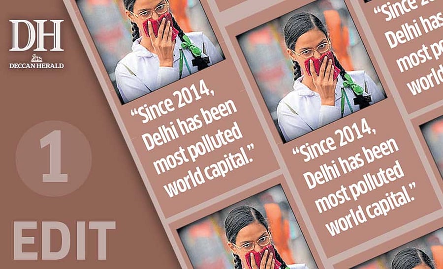 Delhi's crisis: a blanket of smog