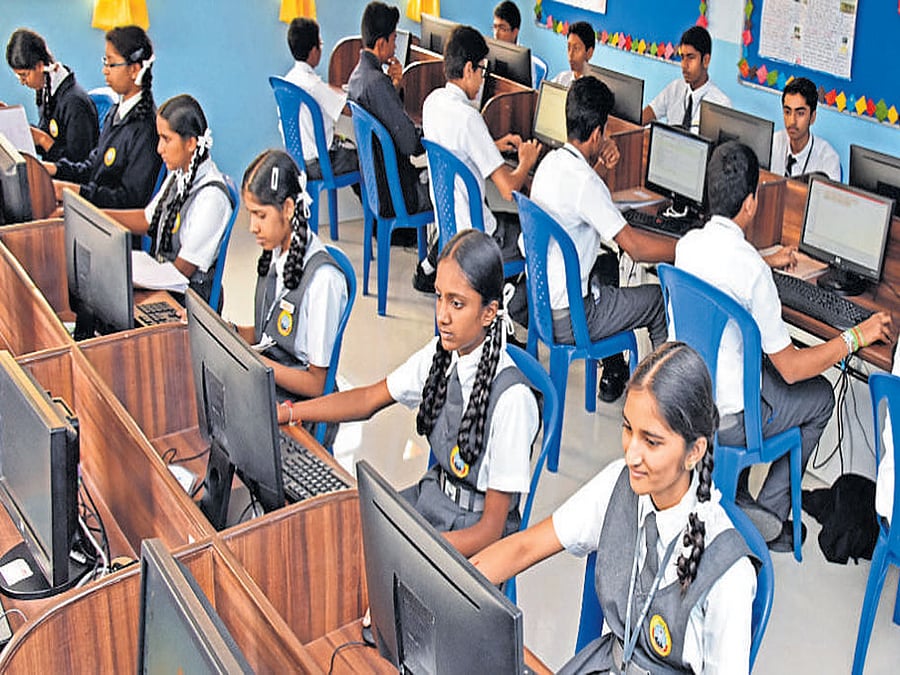 The format of the test, tiled as National Achievment Survey (NAS), has two different dimensions. File photo