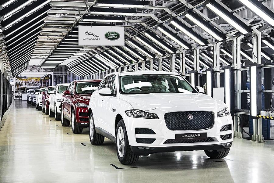 Jaguar F-Pace at Pune factory