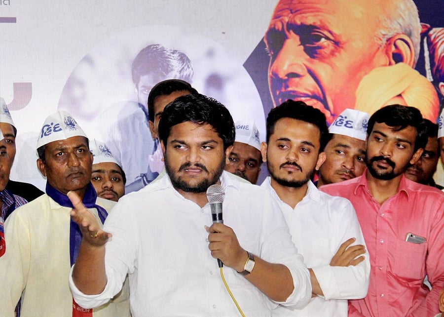 PAAS(Patidar Anamat Aandolan Samiti) Convener Hardik Patel. PTI file photo
