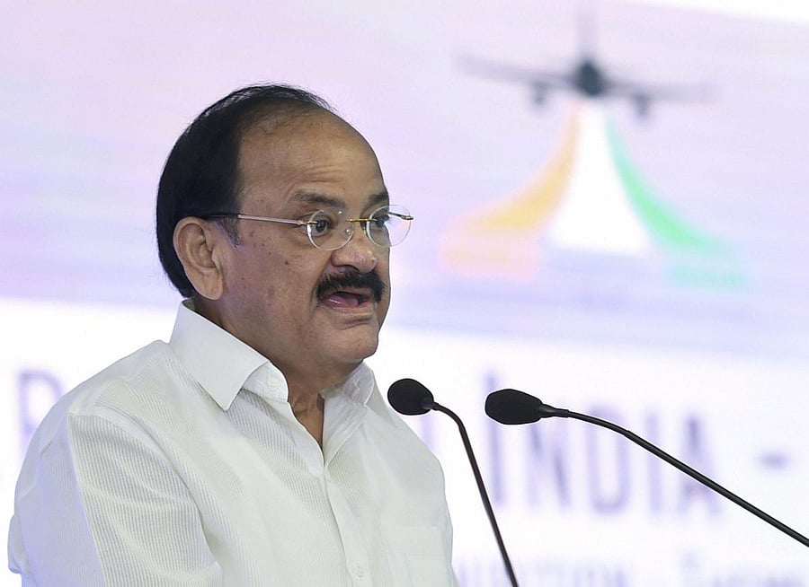 Vice President M Venkaiah Naidu. PTI file photo