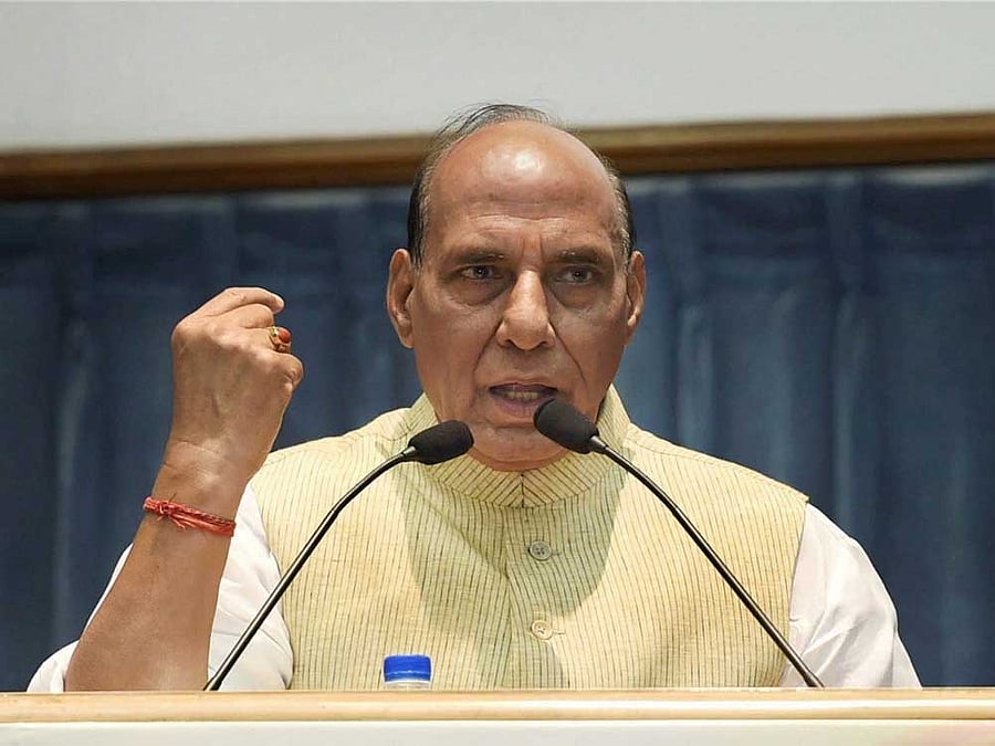 Home Minister Rajnath Singh. PTI file photo
