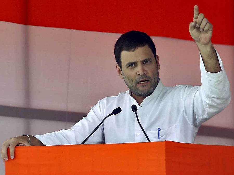 Rahul Gandhi, PTI file photo