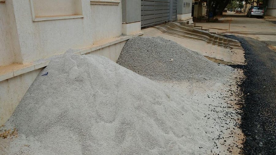 DH Impact, GAIL has taken up road restoration work in Sanjayanagar