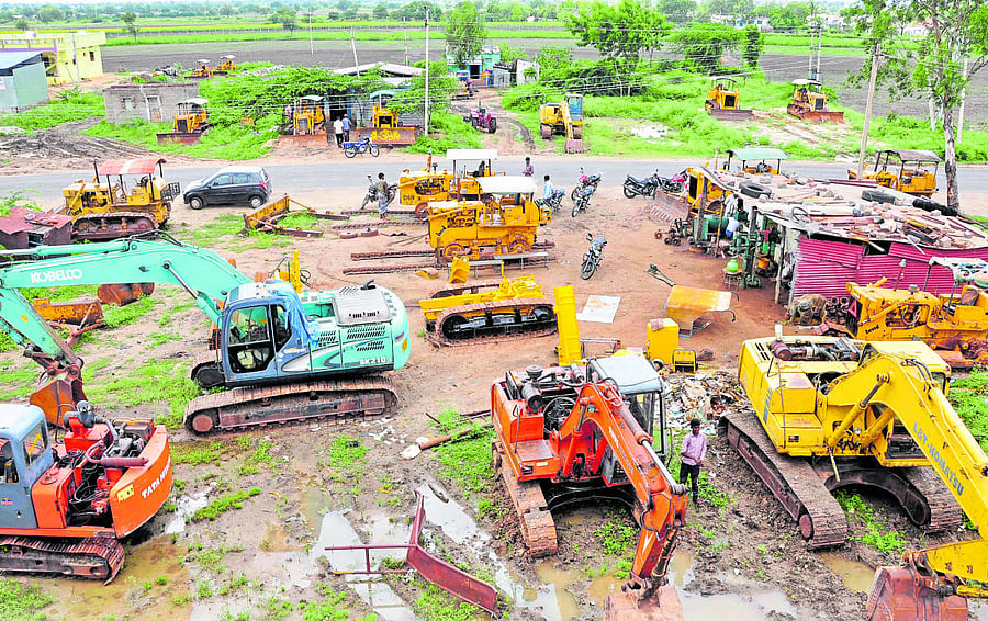 The protest, which was first aimed at a Covid-19 vaccine mandate for cross-border truckers but also encompassed fury over the range of Covid-19 restrictions. Credit: Reuters Photo