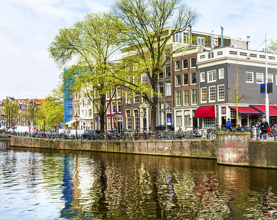Amazing alleys of Amsterdam