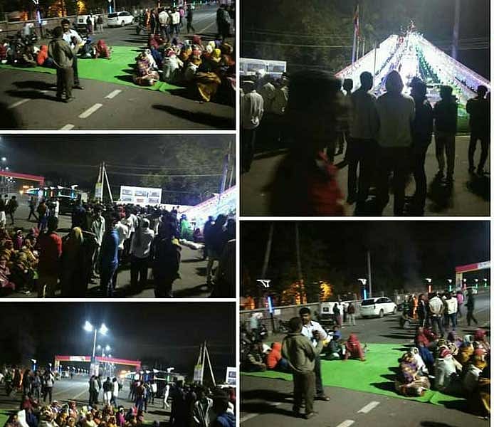 Many dalit and progressive organisations across Karnataka staged protests demanding the immediate arrest of the culprits responsible for rape and murder of a dalit school girl in Vijayapura. Picture courtesy Twitter