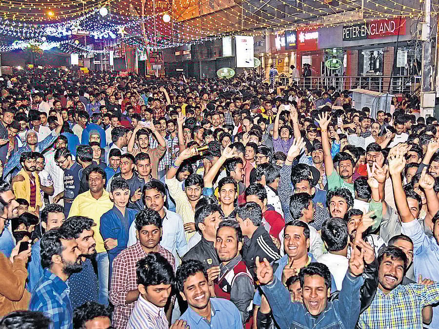 New Year celebrations file photo