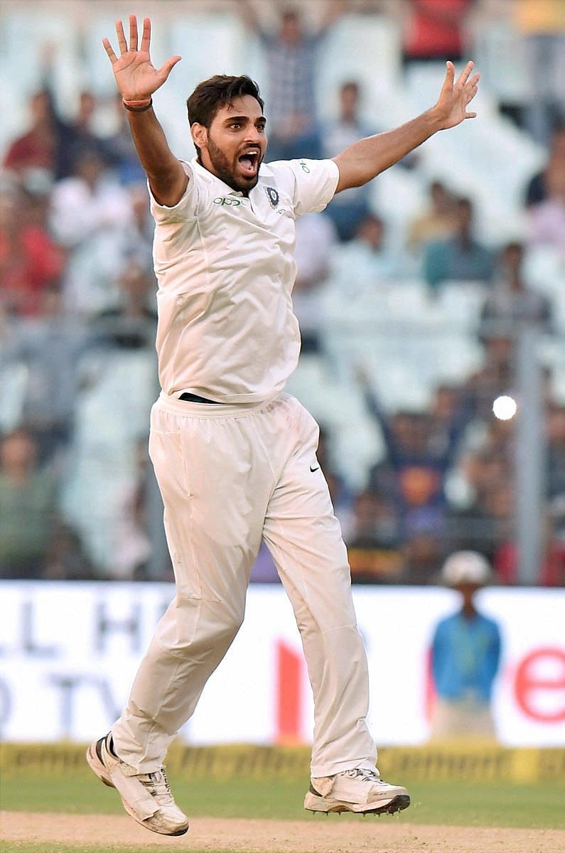 SWING MASTER India pacer Bhuvneshwar Kumar feels the Kookaburra is the toughest ball to bowl with. PTI