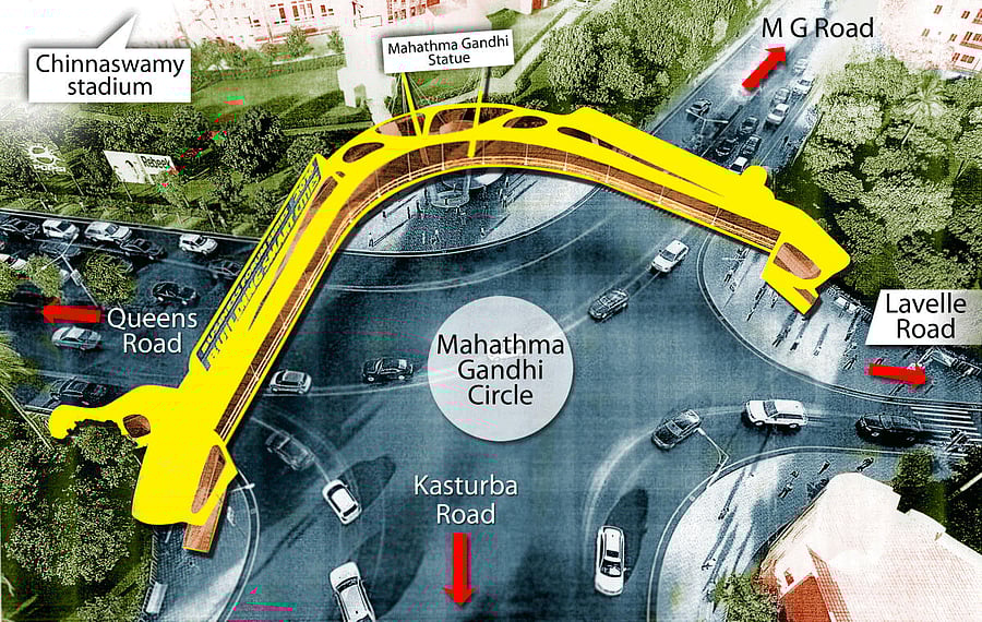 Integrated skywalk violates draft RMP-2031 guidelines