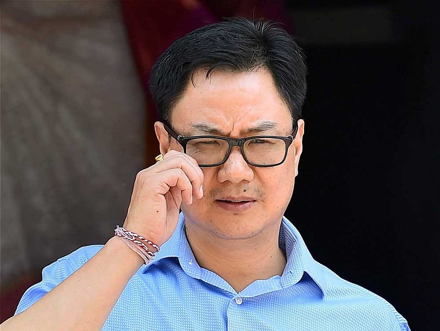 Minister of State for Home Kiren Rijiju, PTI file photo