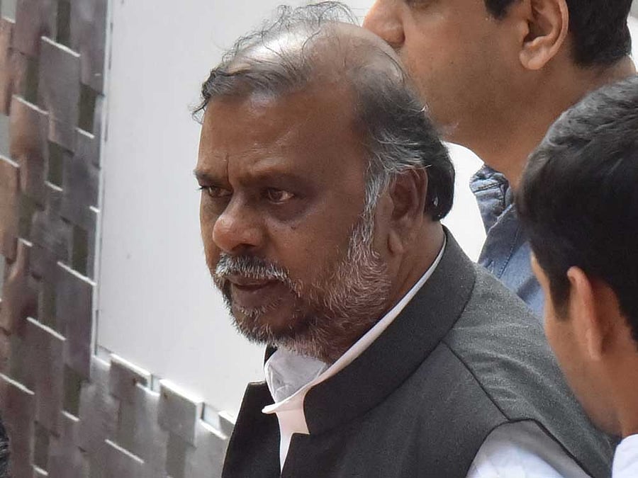 Social Welfare Minister H Anjaneya, DH file photo