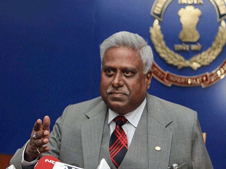 Former CBI chief Ranjit Sinha. PTI file photo