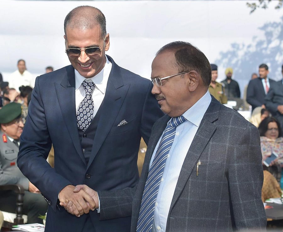 Akshay, Rajnath, Rijiju launch 'Bharat Ke Veer' anthem