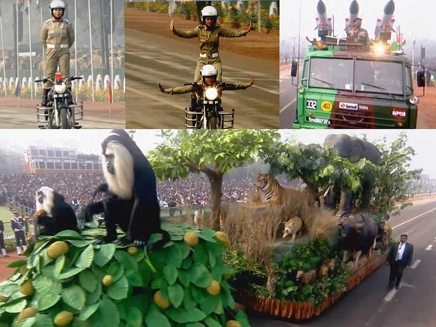 Cold weather conditions and dense fog failed to dampen the enthusiasm of thousands of spectators who witnessed the nearly one-and-half-hour-long parade that marched down the eight-kilometre stretch from the Rajpath to the Red Fort amid an unprecedented security cover. ANI photos